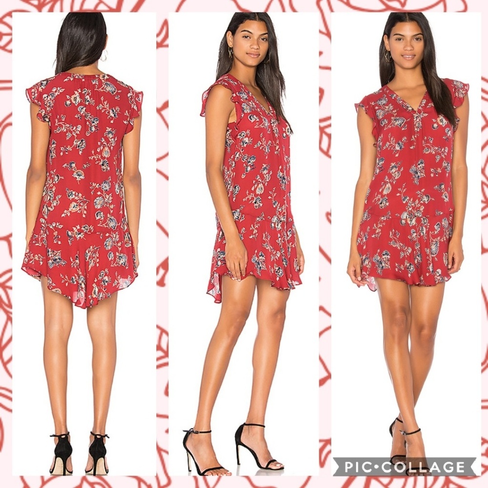 Joie Almarie B Tandori Print Silk Blend Dress - Picture 5 of 6